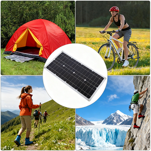 แผงโซลาร์เซลล์แบบยืดหยุ่น ALECTER 100W ผลิตจากซิลิคอนโมโนคริสตัลไลน์ กันน้ำระดับ IP67 ประสิทธิภาพสูง 23% ระบบไฟฟ้า 12V/24V - Product Image 3