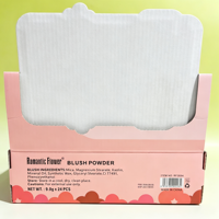 Poudre de blush romantique aux fleurs, 720 pièces, plusieurs teintes, haute pigmentation, longue tenue, éclat lumineux, logo personnalisé