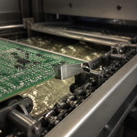 Pièce de rechange pour doigt de soudage à la vague en titane de type L ou V pour ligne de production SMT Vitronics, avec garantie de 3 mois