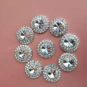 Décorations en strass étincelants, broches ornées de cristaux à dos plat - Product Image 6