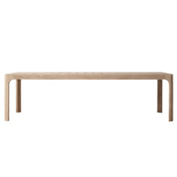 Ensemble de salle à manger de luxe pour jardin, mobilier en teck massif résistant aux intempéries, table et chaises d'extérieur pour villa et balcon