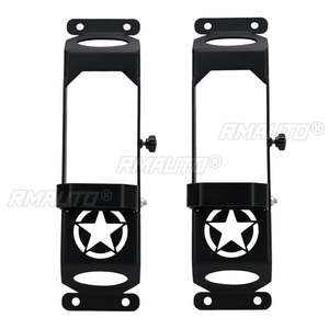 Pédale de repose-pieds pliable de haute qualité pour charnière de porte extérieure de voiture, pour Jeep Wrangler JK JL 2007-2017 - Product Image 3