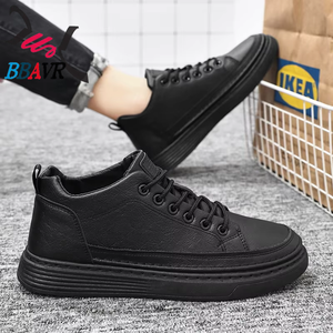 Men's Casual Sneakers Lightweight Flat Shoes Soft Breathable Anti-Slip for Urban Walking <b>Gym</b> Comfortable Spring Summer - Product Image 4