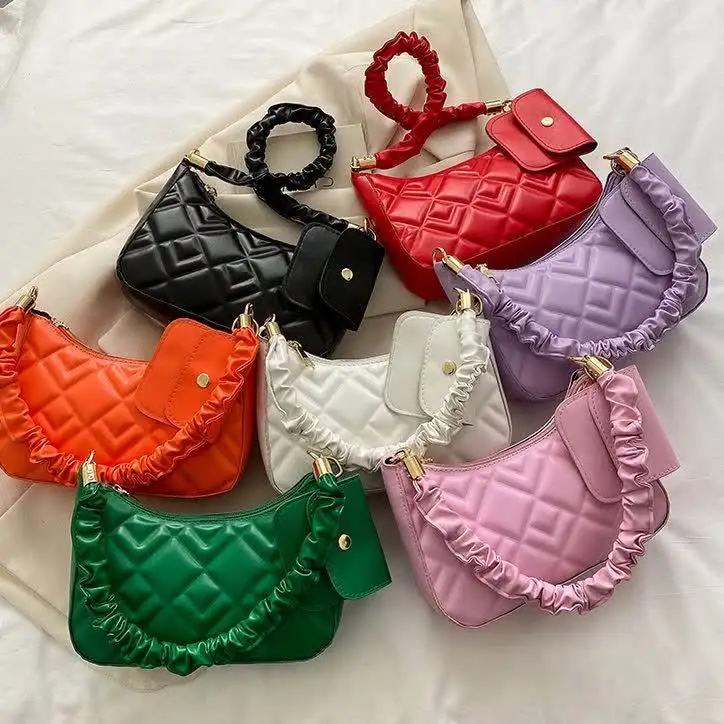 for Young Woman New Fashion Underarm Handbags 2022 Girls Purses Females Popular Bags