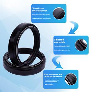 Motorcycle Front Shock Absorber and Fork <b>Oil</b> Seal Rubber Model 405210.5 4353 4757/485811 Body Systems Product - Product Image 3
