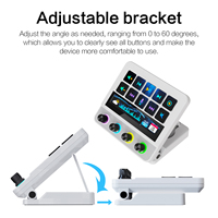 Clavier macro programmable MiraBox N4Pro Stream Deck Plus Pro avec écran RGB, directement de l'usine