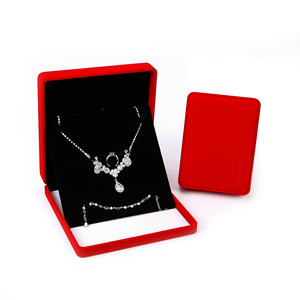 Caja de joyería de terciopelo de lujo con impresión personalizada, mini empaque de regalo para pulseras y pendientes en azul, marrón y verde, colores personalizables. - Product Image 6
