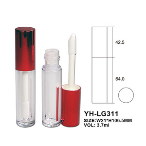 Tubes de brillant à lèvres roses ronds de 5,5 ml et 4,8 ml, tubes vides pour brillant à lèvres, tubes personnalisés pour brillant à lèvres avec applicateur épais - Product Image 6