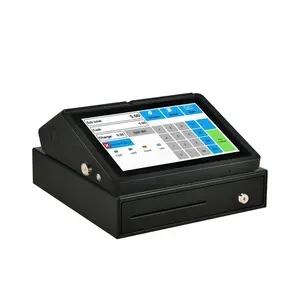 windows desktop 15.6 inch touch screen system pos Cash Register Android 11 All In 1 Pos Terminal With Print