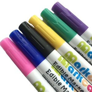 <span class=keywords><strong>Rotuladores</strong></span> de grado alimenticio, decoración de pastelería, galletas, bolígrafos <span class=keywords><strong>comestibles</strong></span>, color negro, servicio OEM - Product Image 6