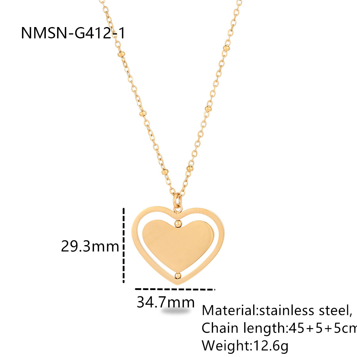 NMSN-G412-1 gold