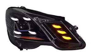 SJC, accesorios para automóviles, montaje de faros delanteros para <span class=keywords><strong>Mercedes</strong></span> Benz <span class=keywords><strong>Clase</strong></span> E W212 2010-2012, sistema de faros delanteros para Benz - Product Image 2