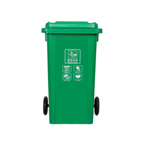 Manufacturer sells 120L outdoor sanitation trash cans, <b>plastic</b> outdoor trash cans with <b>lids</b>, wholesale <b>plastic</b> trash cans. - Product Image 4