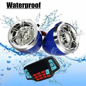 Système audio pour moto, haut-parleurs stéréo, radio FM, lecteur MP3, alarme avec télécommande pour scooter, ATV - Product Image 2