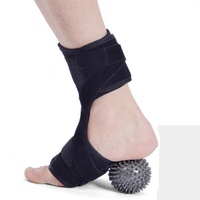 Attelle de cheville unisexe pour fracture, entorse, blessure, soutien, orthèse de nuit pour pied tombant
