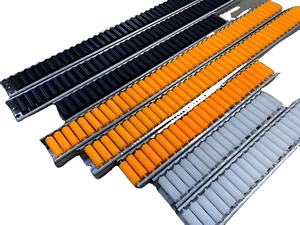 Высококачественный гравитационный роликовый конвейер, пластиковый роликовый трек для системы стеллажей для труб - Product Image 2