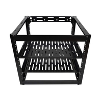Fabricant professionnel Conception à cadre ouvert Installation facile Montage mural Rack réseau lourd 10U 15U 20U