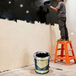 Non Curing Elastic Rubberized Asphalt Waterproof Coating for Modern Concrete Structures Basement Wall Foundation Sealant - Product Image 3