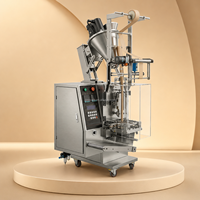 Machine d'emballage verticale automatique DEEPACK avec remplisseur à vis sans fin pour l'emballage de sachets de poudre fine