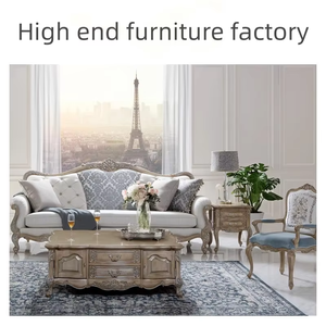 أحدث تصميم حجم مخصص اللون الطبيعي الكلاسيكية الصلبة الخشب أثاث غرفة المعيشة متعددة شخص أريكة - Product Image 3