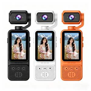 Nouvelle <span class=keywords><strong>mini</strong></span> caméra portable 1080P 12MP avec grand angle de vue 270°, enregistrement en boucle, commande vocale, Type-C, pour étudiants, débutants, création de contenu - Product Image 4