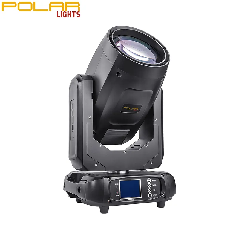 Polarlights 300W prizma kral ışın hareketli ışık Moving hareketli kafa hareketli kafa ışın sahne olay gösterisi DJ için