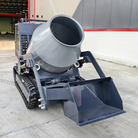 Mini Bétonnière sur Chenilles Engineering Focus, Disposition de la Structure Optimisée pour les Travaux de Construction Intenses et Fréquents au Quotidien