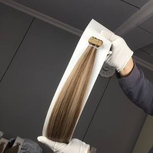 Extensiones de Cabello Humano Jasminebeauty, Invisibles, Sin Costuras, con Cinta Adhesiva, Color Marrón Piano, Cabello Virgen Real - Product Image 6