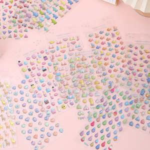 <span class=keywords><strong>Adesivi</strong></span> Decorativi in PVC Dorato Stile Giapponese e Coreano, Decorazioni per Scrapbook, <span class=keywords><strong>Adesivi</strong></span> Laser Lucidi per Ragazze, Decorazioni Fai-<span class=keywords><strong>da</strong></span>-Te - Product Image 4