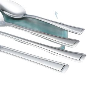 Phong cách phương Tây thép không gỉ Flatware Set xử lý bít tết dao nĩa muỗng bán hàng trực tiếp khách sạn nhà hàng nhà máy - Product Image 5