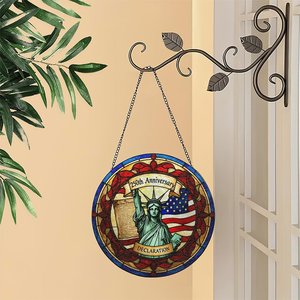 Attrape-soleil en vitrail Décoration de fenêtre Déclaration du 250e anniversaire - Product Image 1