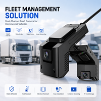 Kamera Pemantau Armada Real-Time T20P dengan AI ADAS DMS Pelacakan GPS 4G LTE WiFi dan Dashcam HD 1080P
