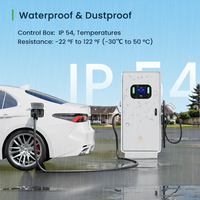 Estación de Carga Rápida para Vehículos Eléctricos de 60kw 80kw 120kw 160kw 240kw, Cargador Rápido de CC CCS1/CCS2/CHADeMo/GBT para Autos Eléctricos