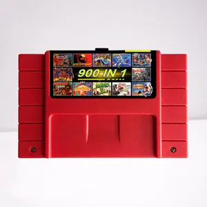 900 In 1 Super Multi 16 Bit Snes Nes Game Card Cartridge For Nintendo Game Console