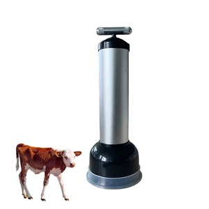 Bomba de respiración de becerro de aleación de aluminio, instrumento veterinario para rescate de disnea disponible para la venta - Product Image 3