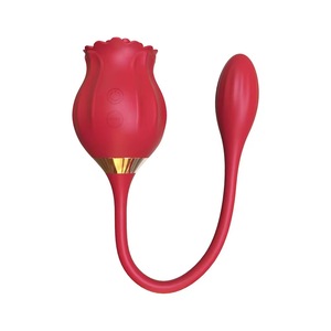 Vibrateur rose pour femmes, stimulateur clitoridien et du point G avec <span class=keywords><strong>queue</strong></span> flexible, jouet sexuel pour adultes, <span class=keywords><strong>suceur</strong></span> rose pour l'orgasme - Product Image 1