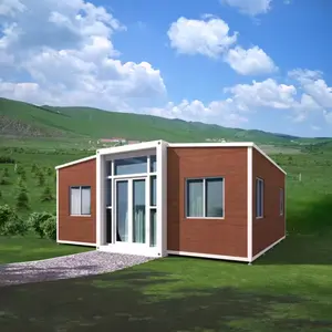 2024 새로운 디자인 하이 퀄리티 사용자 정의 casa prefabrakadas 호주 확장 컨테이너 홈 작은 컨테이너 하우스 배송 준비