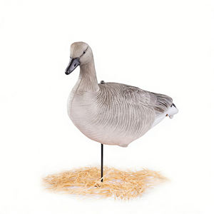 Décoy de chasse à l'oie grise réaliste pliable en plastique EVA avec support et piquet, fournitures de plein air - Product Image 4