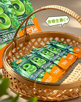 Sucettes aux légumes riches en 8 légumes et en vitamines, sans sucre, saines, emballées individuellement dans un sachet, fabriquées en Chine