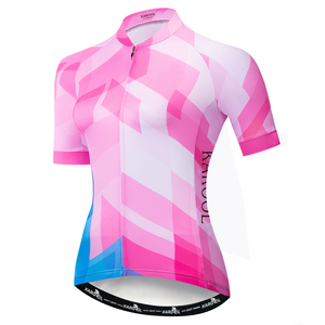 Karool nuevo diseño de alta calidad de secado rápido ligero personalizado ciclismo Jersey mujeres - Product Image 1