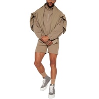Coupe-vent en nylon rose avec impression personnalisée pour hommes Bomber Anorak en nylon à demi-fermeture éclair Veste homme