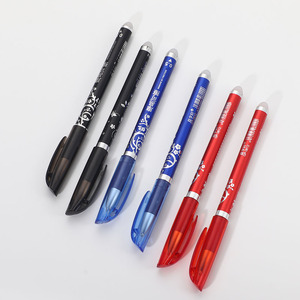 Bolígrafo de Tinta Borrable Sensible al Calor, Azul y Rojo, de Plástico, Fácil de Borrar, con Borrador para Corrección de Marcas, Venta al Por Mayor - Product Image 2