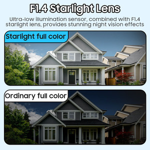 Levofast icsee 3MP + 3MP ống kính kép xem kép PIR theo dõi con người ngoài trời mạng wifi liên kết an ninh IP Camera - Product Image 2