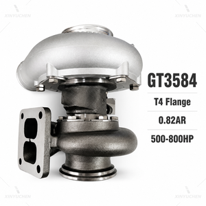 เทอร์โบชาร์จเจอร์ GT35 GT3584 <span class=keywords><strong>T04Z</strong></span> รุ่นใหม่ หน้าแปลน T4 0.82AR จานลูกปืนแบบจาร์เนอร์ ระบายความร้อนด้วยน้ำมัน สำหรับรถแข่งสมรรถนะสูง - Product Image 2
