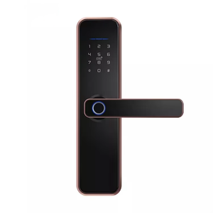 מנעול דלת דיגיטלית חכמה wifi עם טביעת אצבע זיהוי אלומיניום & דלת פלדה ענן זיהוי נתוני דלת פלדה עבור מלונות - Product Image 6
