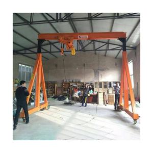 رافعة جسرية متحركة للمستودعات بسعة 2 طن و3 و5 و10 طن و5000 كجم، رافعة صغيرة محمولة على شكل حرف A مع عجلات للبيع - Product Image 3