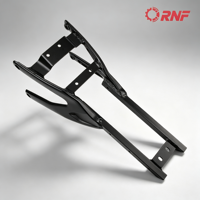 Anschraubbarer Aluminium-Legierung Hinterer Hilfsrahmen Heckrahmen-Bausatz Aftermarket Mod-Teile-Set für SurRon Light BeeX Elektro-Dirtbike