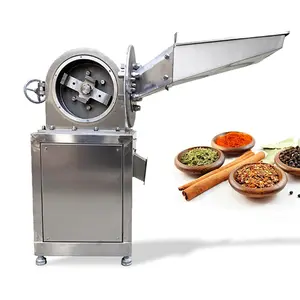 Multi Function 30kg/h Herbs Hammer Mill Spice Grinder Industrial Coffee Machine Grinding Equipment