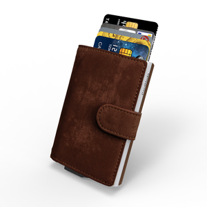 Cartera para Tarjetas de Visita Personalizada, con Cierre de Cremallera, Bloqueo RFID, Antirrobo, Corta, de Nailon, Unisex, con Forro de Lino - Product Image 6