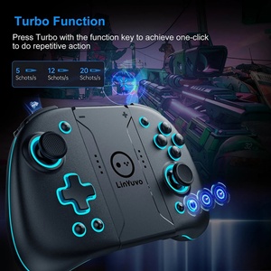 Control de Juego Inalámbrico Yo KS47 con Bluetooth, Joystick con Motor de Vibración, Activación Automática, USB Tipo-C, Batería de 500 mAh, Alcance de 10 m para NS - Product Image 6